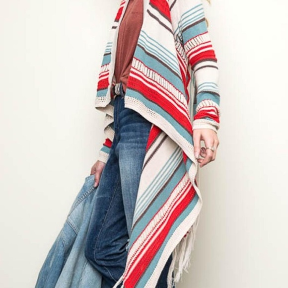 Aztec Open Cardigan - Picture 3 of 3